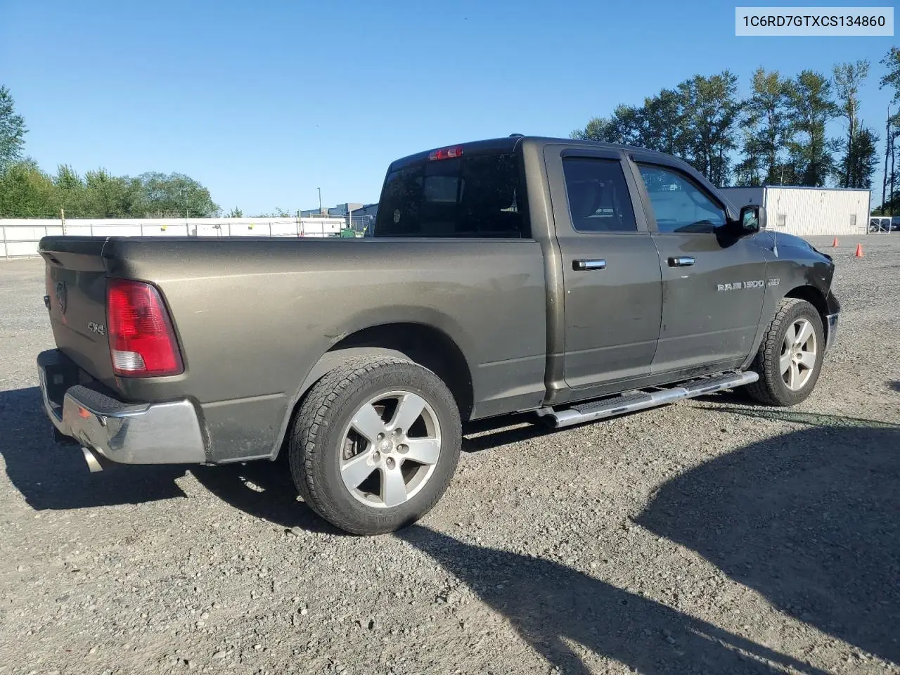 2012 Dodge Ram 1500 Slt VIN: 1C6RD7GTXCS134860 Lot: 63086815