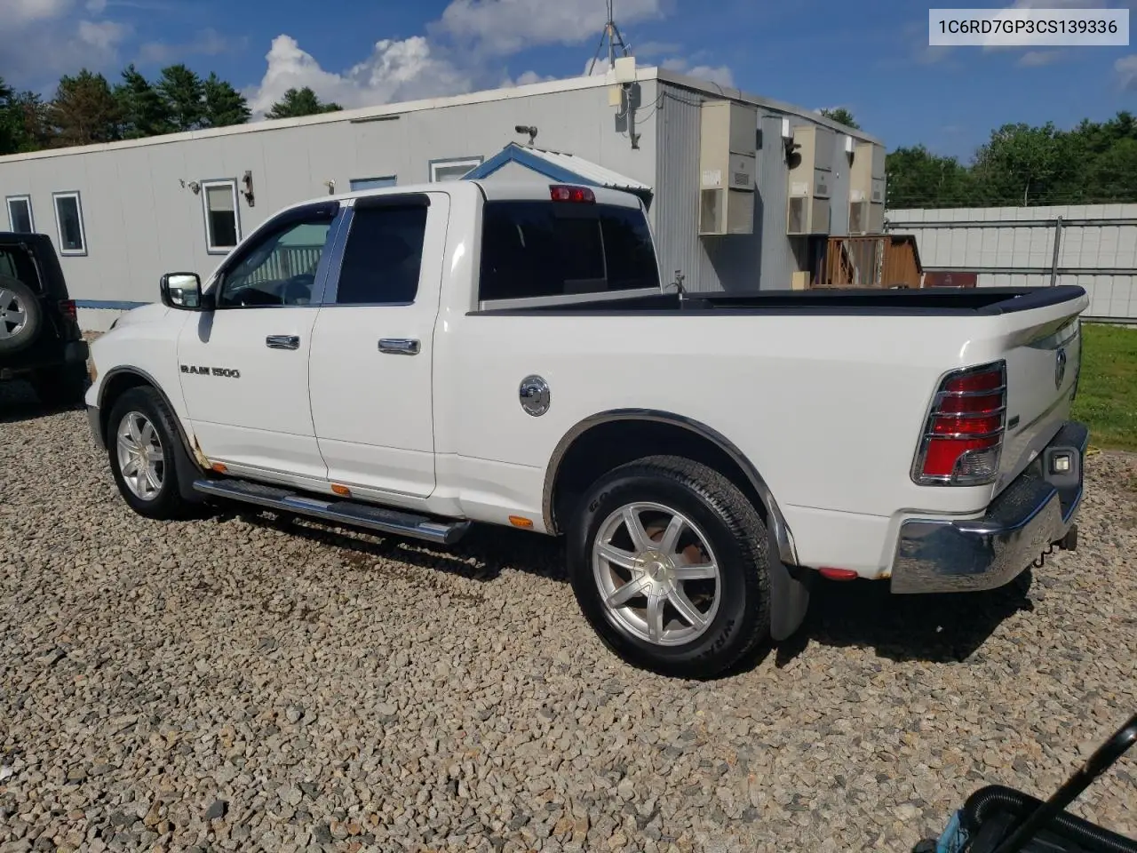 2012 Dodge Ram 1500 Slt VIN: 1C6RD7GP3CS139336 Lot: 63098825