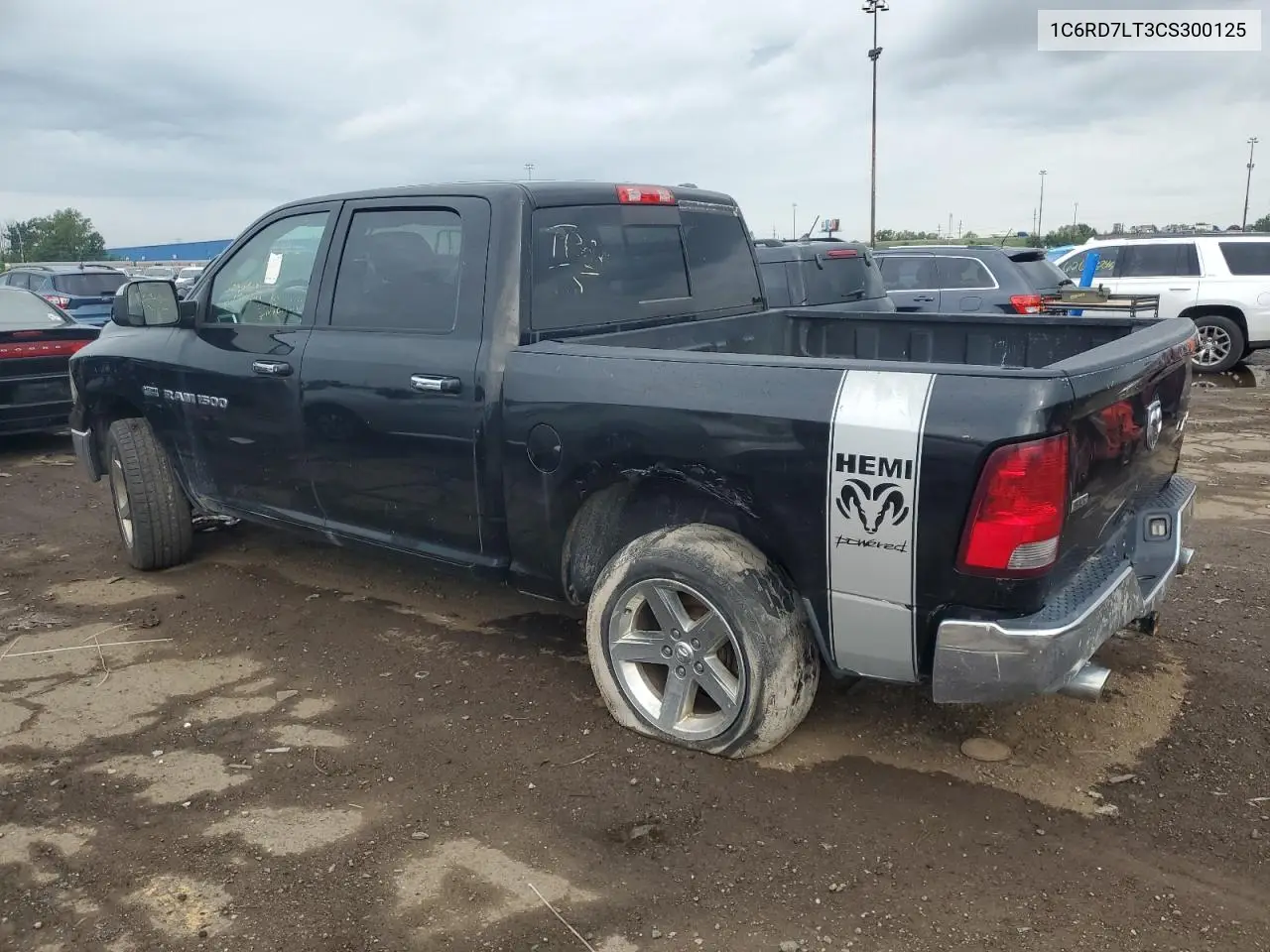2012 Dodge Ram 1500 Slt VIN: 1C6RD7LT3CS300125 Lot: 63106275