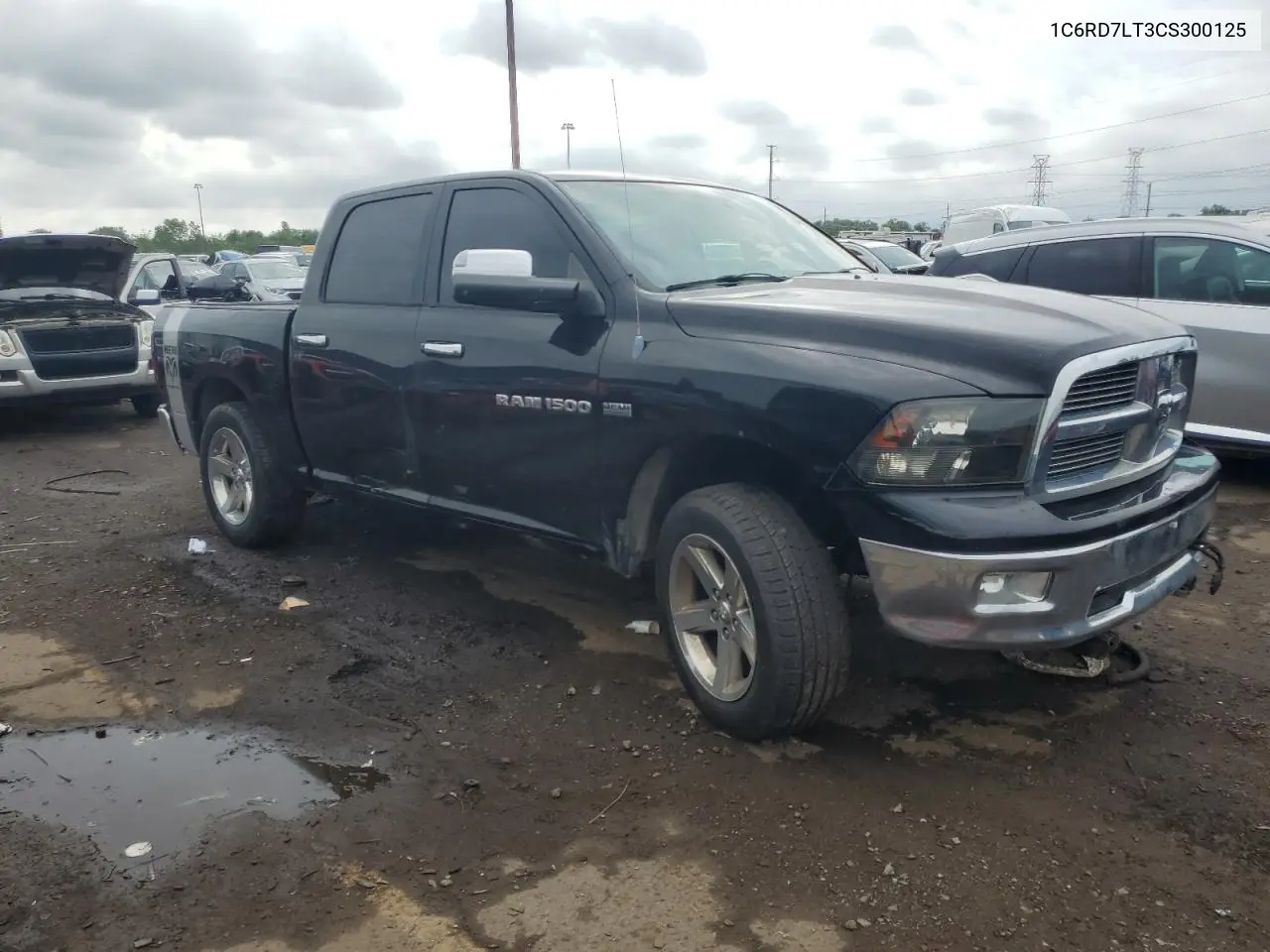 2012 Dodge Ram 1500 Slt VIN: 1C6RD7LT3CS300125 Lot: 63106275