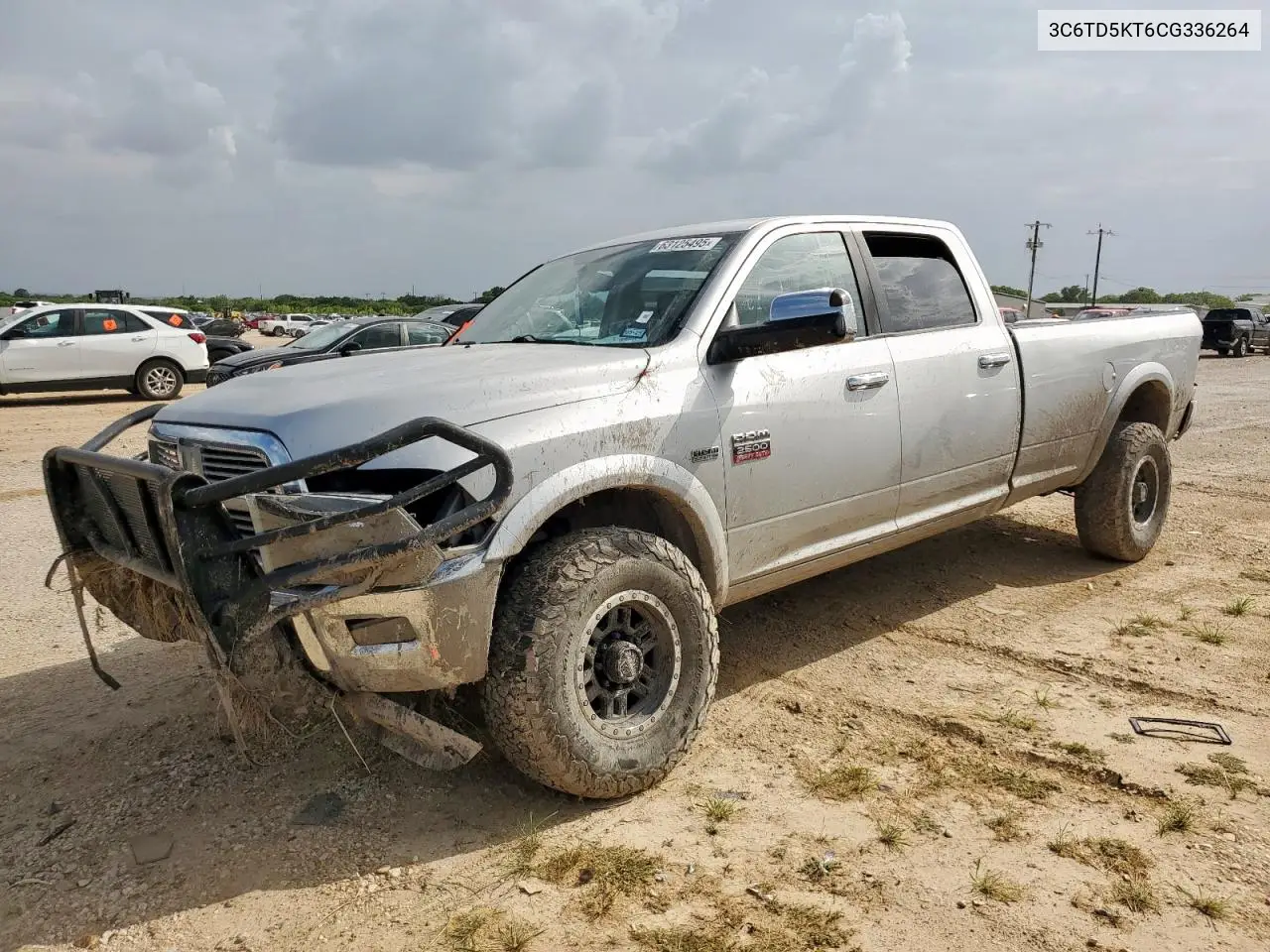 2012 Dodge Ram 2500 Laramie VIN: 3C6TD5KT6CG336264 Lot: 63125495