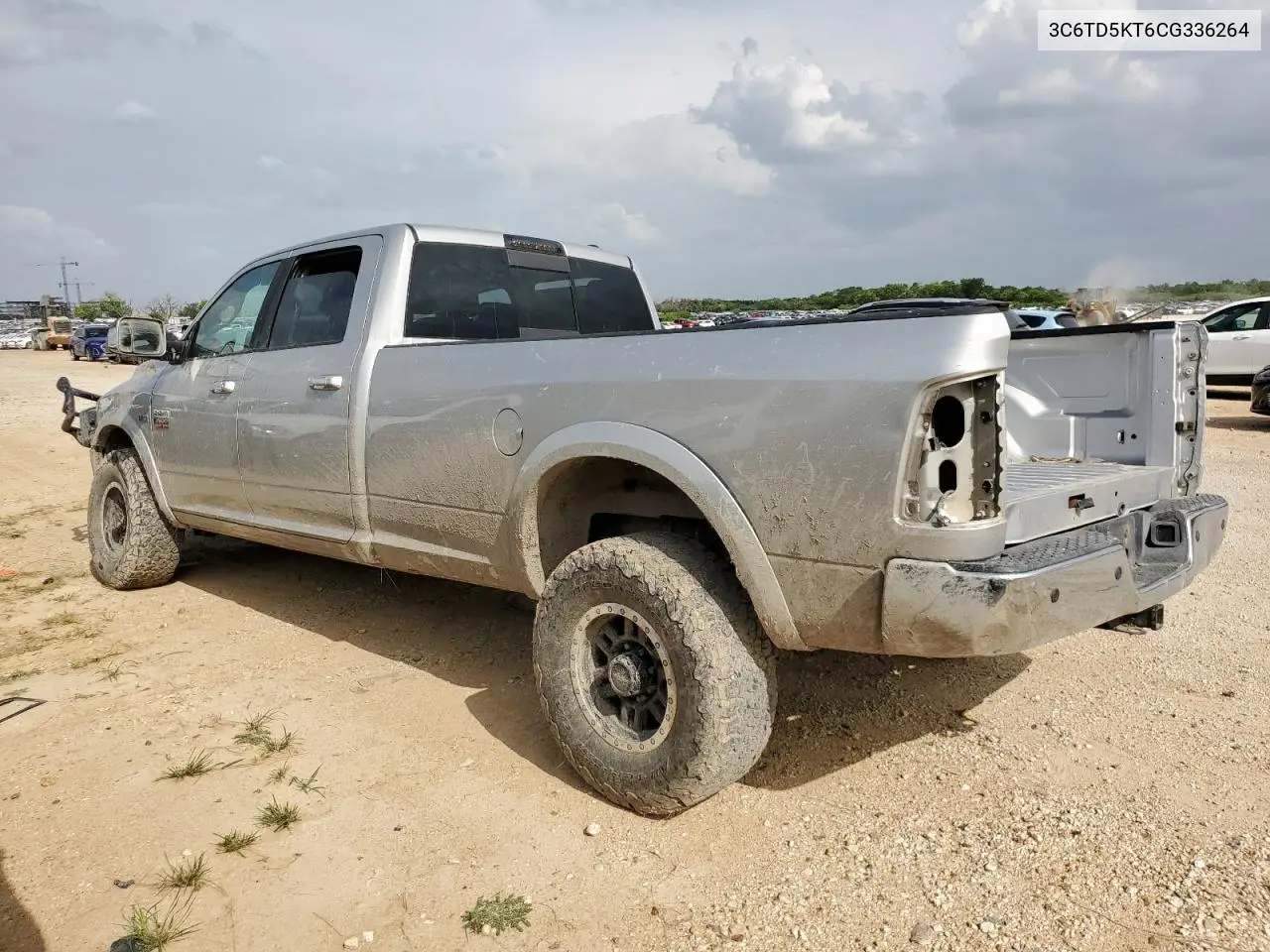 2012 Dodge Ram 2500 Laramie VIN: 3C6TD5KT6CG336264 Lot: 63125495