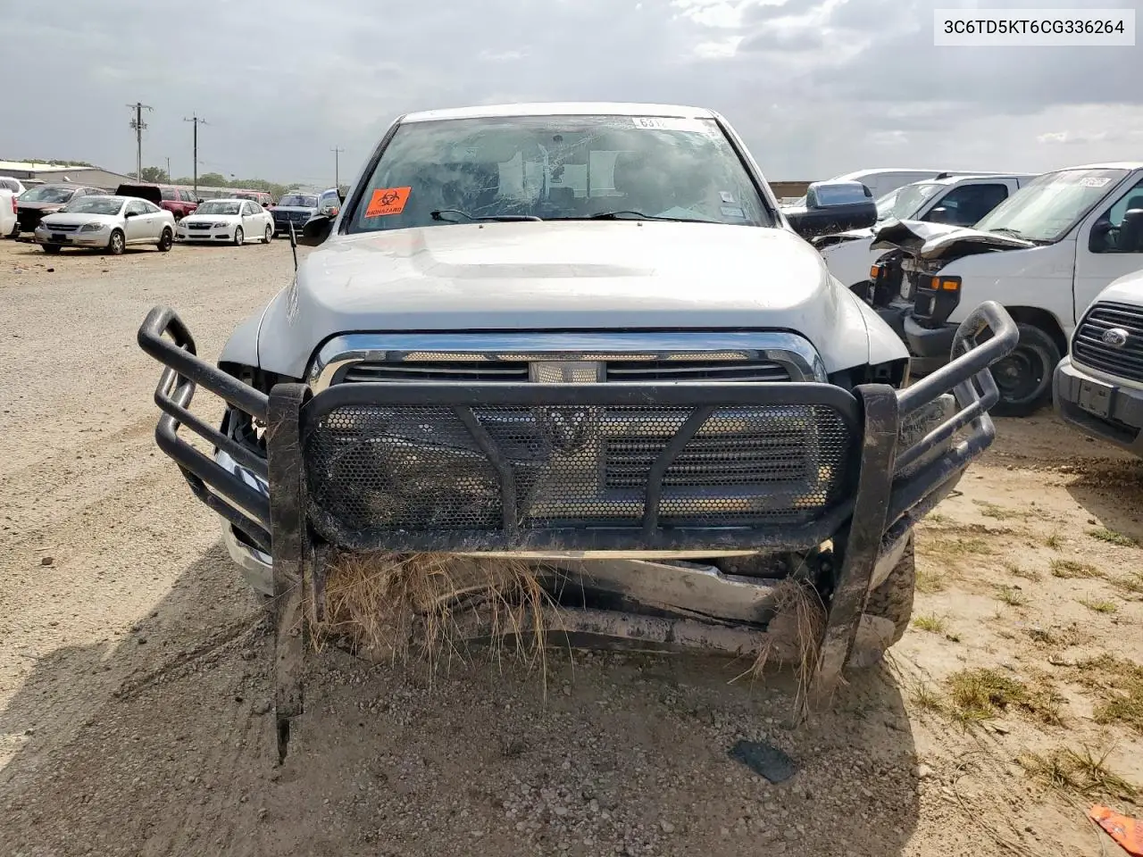 2012 Dodge Ram 2500 Laramie VIN: 3C6TD5KT6CG336264 Lot: 63125495