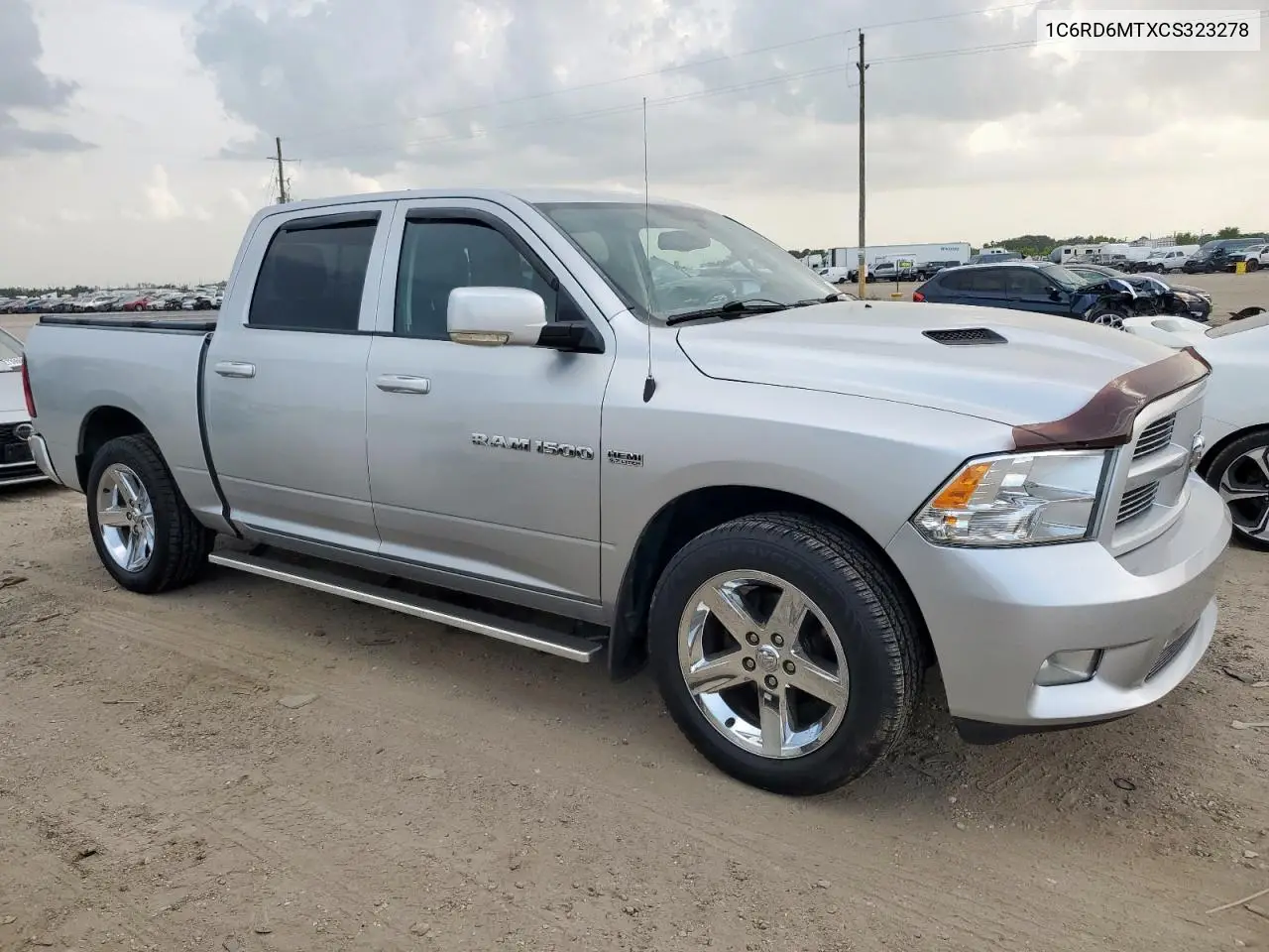 2012 Dodge Ram 1500 Sport VIN: 1C6RD6MTXCS323278 Lot: 63161875