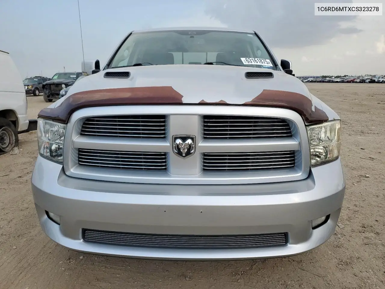 2012 Dodge Ram 1500 Sport VIN: 1C6RD6MTXCS323278 Lot: 63161875