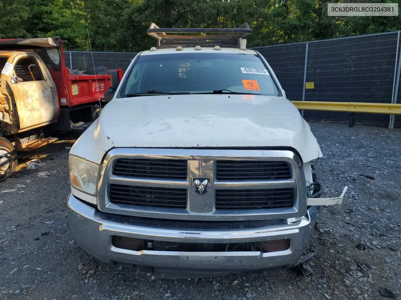 2012 Dodge Ram 3500 St VIN: 3C63DRGL8CG204381 Lot: 63213055