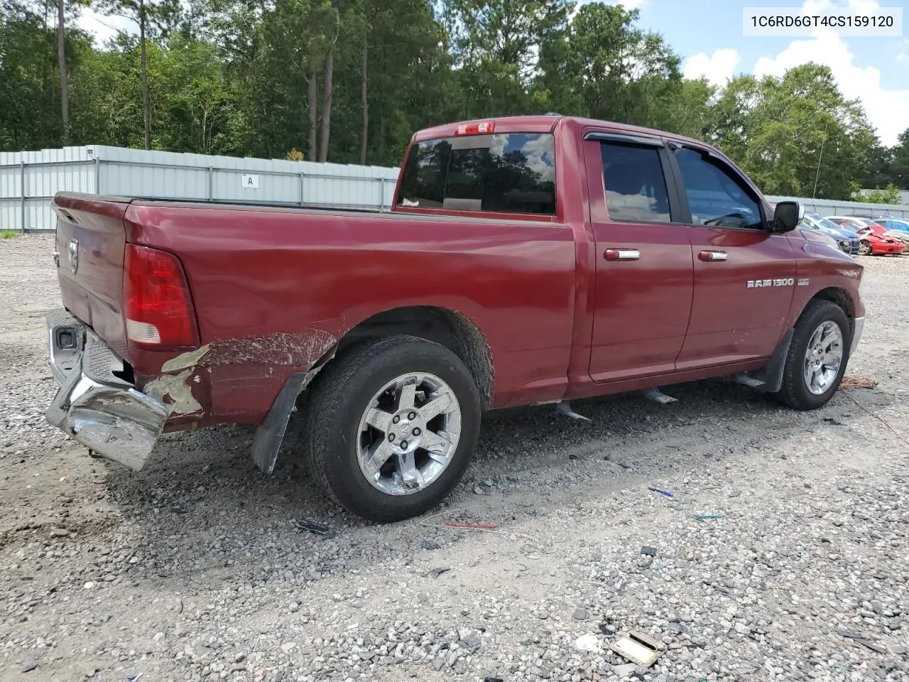 2012 Dodge Ram 1500 Slt VIN: 1C6RD6GT4CS159120 Lot: 63231575