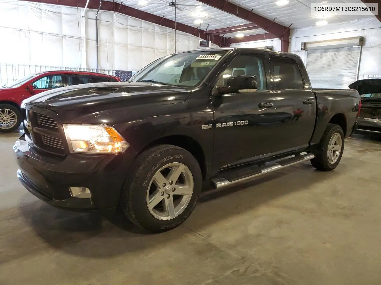 2012 Dodge Ram 1500 Sport VIN: 1C6RD7MT3CS215610 Lot: 63332865