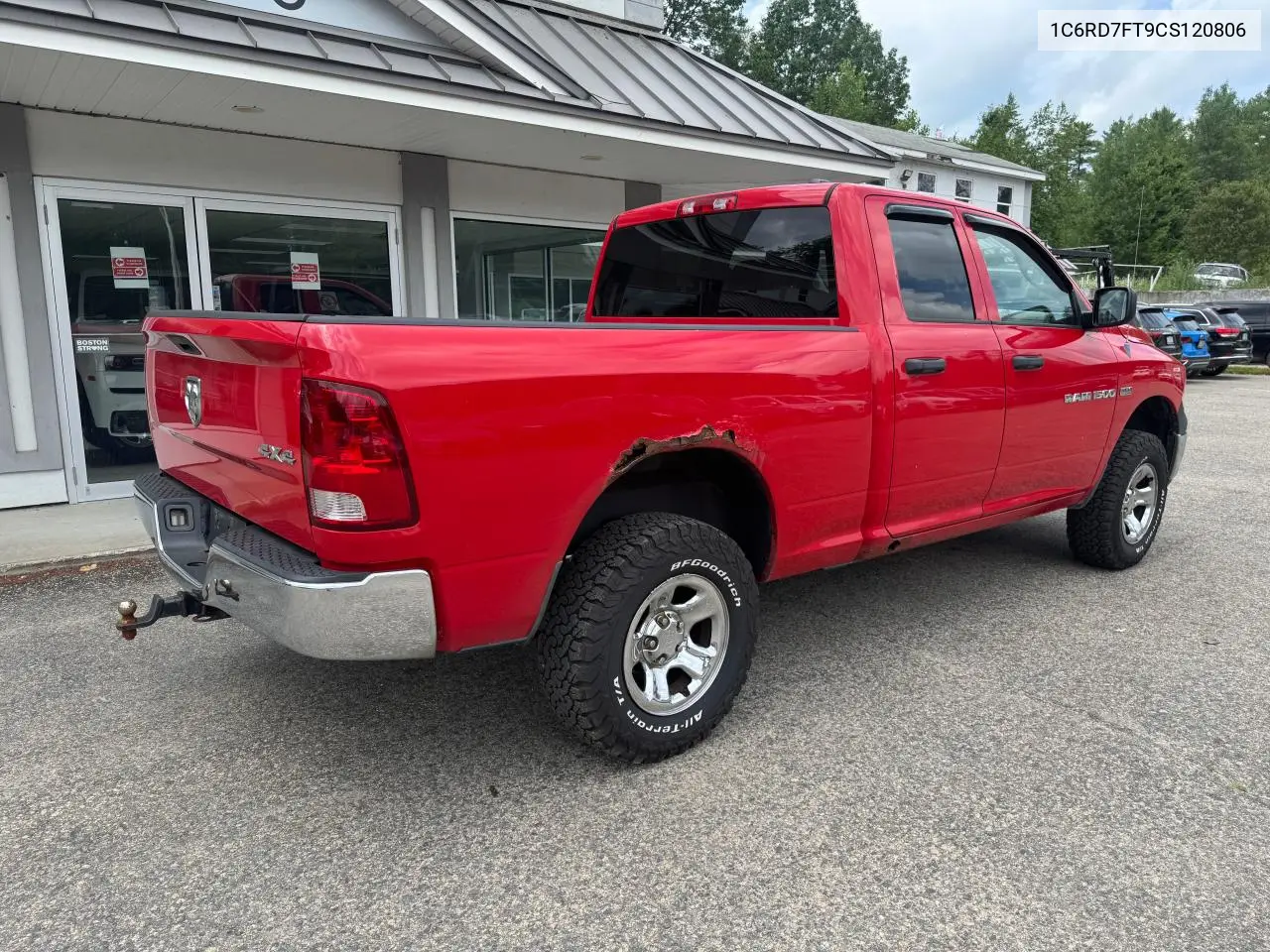2012 Dodge Ram 1500 St VIN: 1C6RD7FT9CS120806 Lot: 63516255