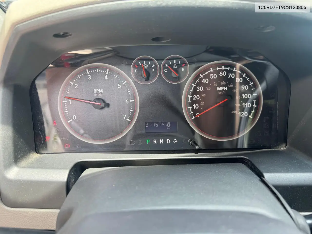 2012 Dodge Ram 1500 St VIN: 1C6RD7FT9CS120806 Lot: 63516255