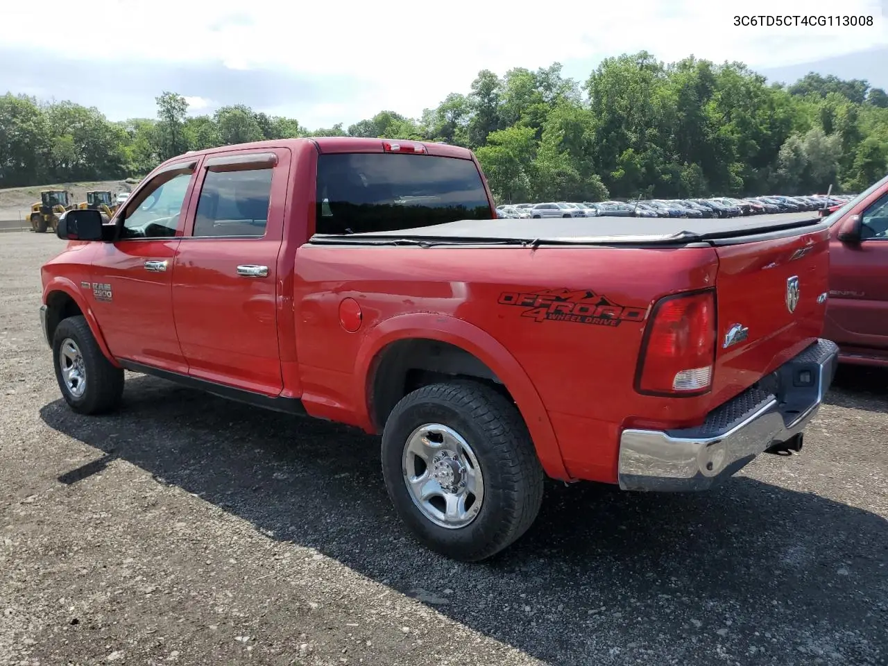 2012 Dodge Ram 2500 St VIN: 3C6TD5CT4CG113008 Lot: 63749555