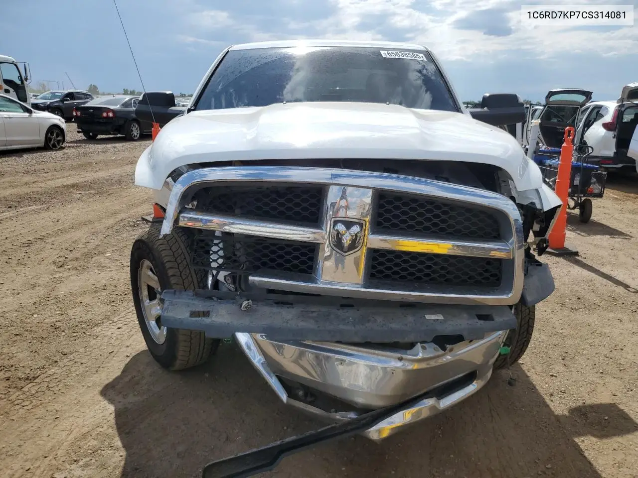 2012 Dodge Ram 1500 St VIN: 1C6RD7KP7CS314081 Lot: 65838585