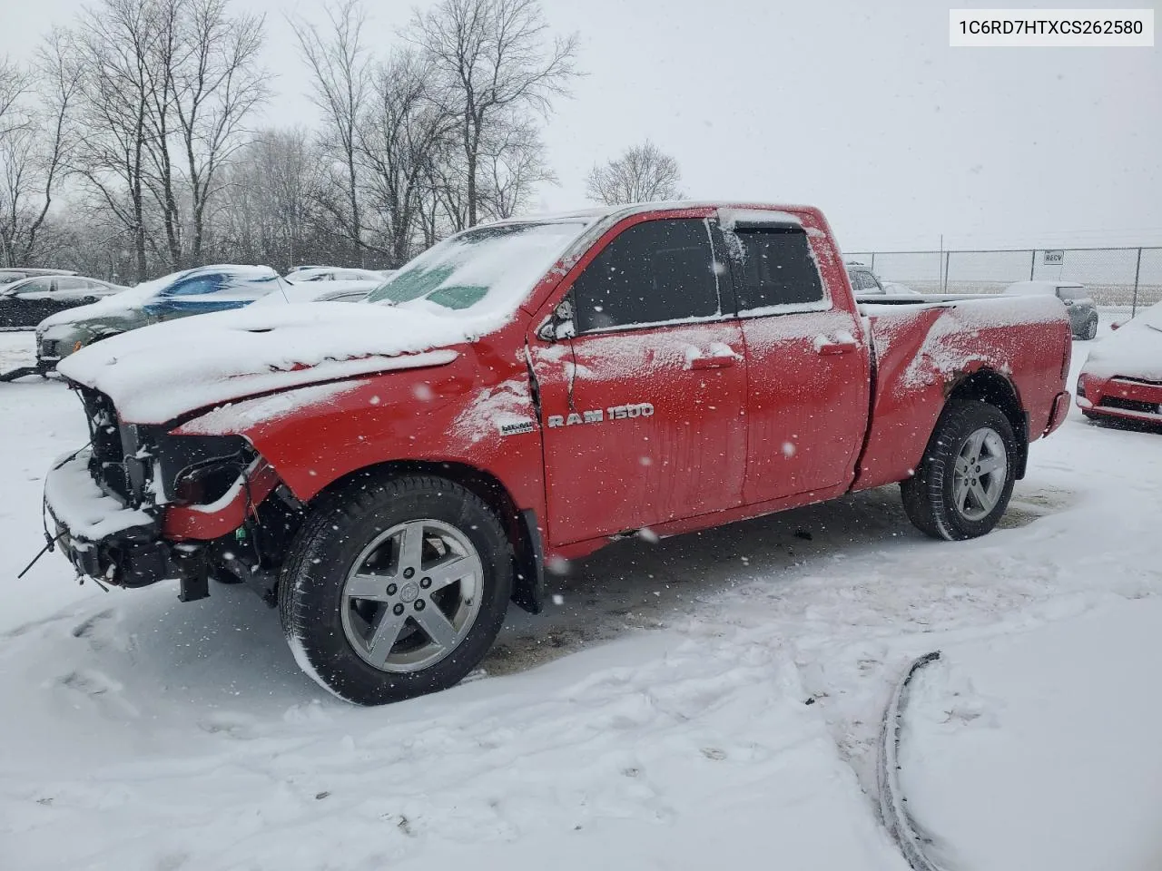 2012 Dodge Ram 1500 Sport VIN: 1C6RD7HTXCS262580 Lot: 87589205