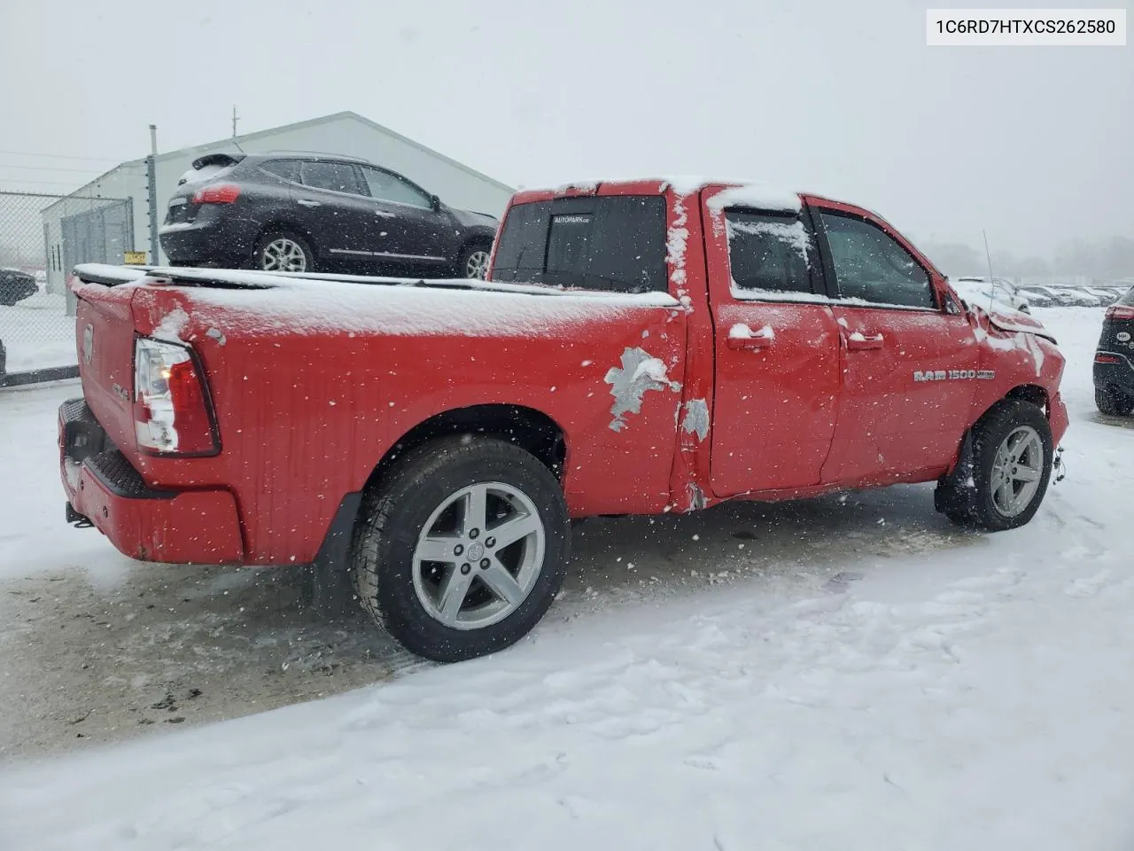 2012 Dodge Ram 1500 Sport VIN: 1C6RD7HTXCS262580 Lot: 87589205