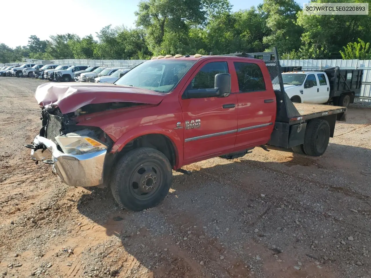 2014 Ram 3500 VIN: 3C7WRTCL5EG220893 Lot: 65410515