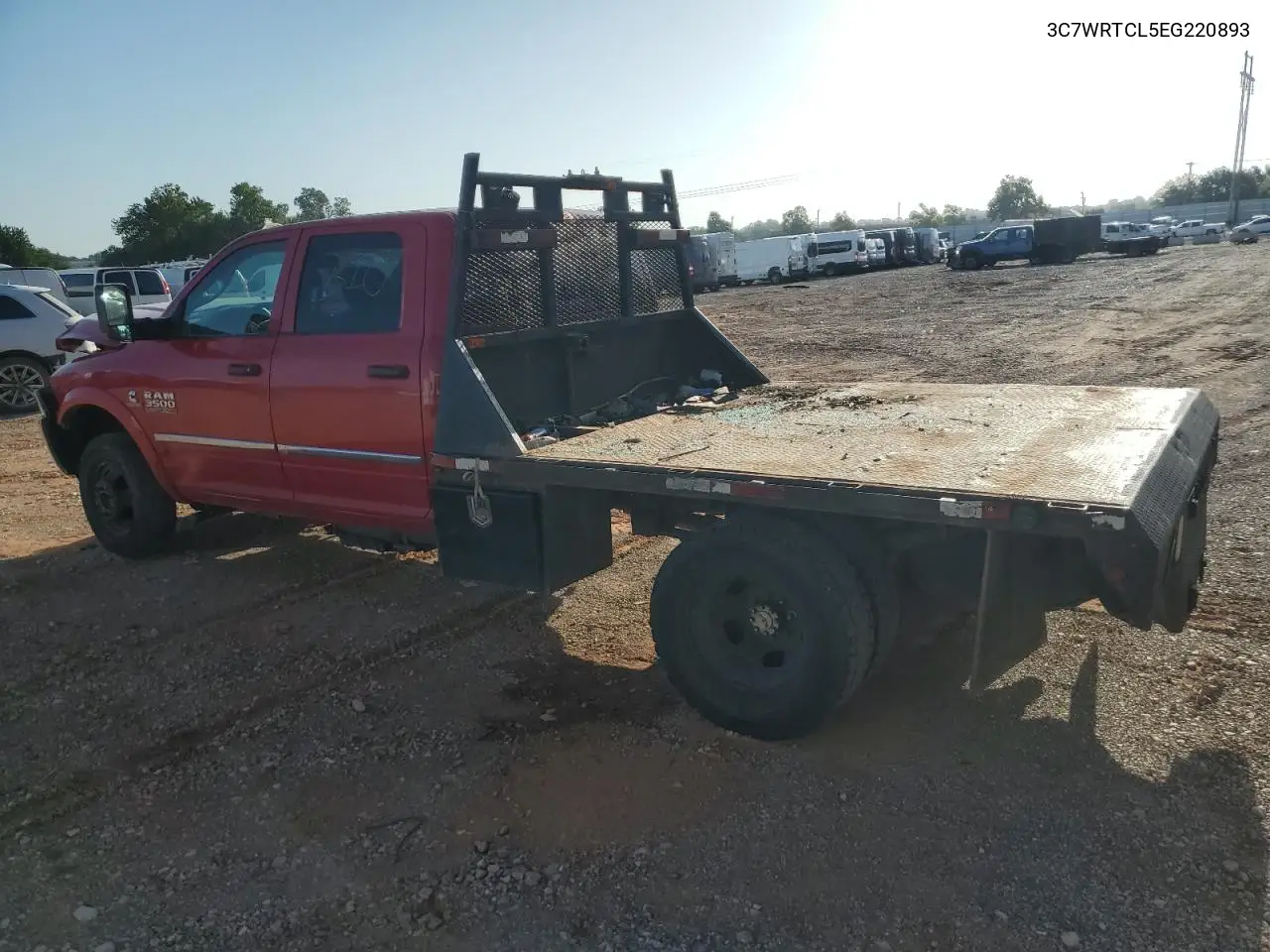 2014 Ram 3500 VIN: 3C7WRTCL5EG220893 Lot: 65410515