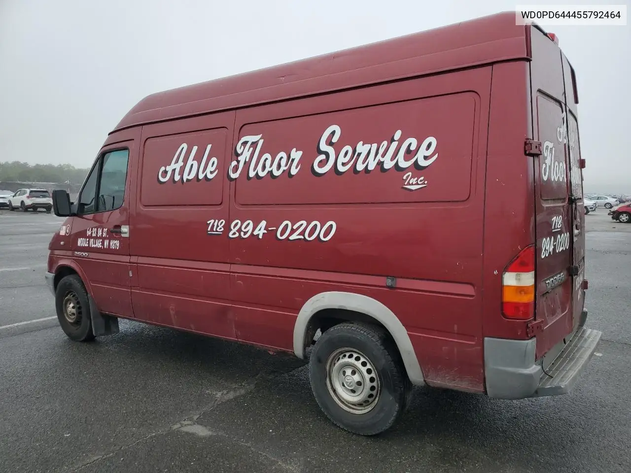 2005 Dodge Sprinter 2500 VIN: WD0PD644455792464 Lot: 56060745