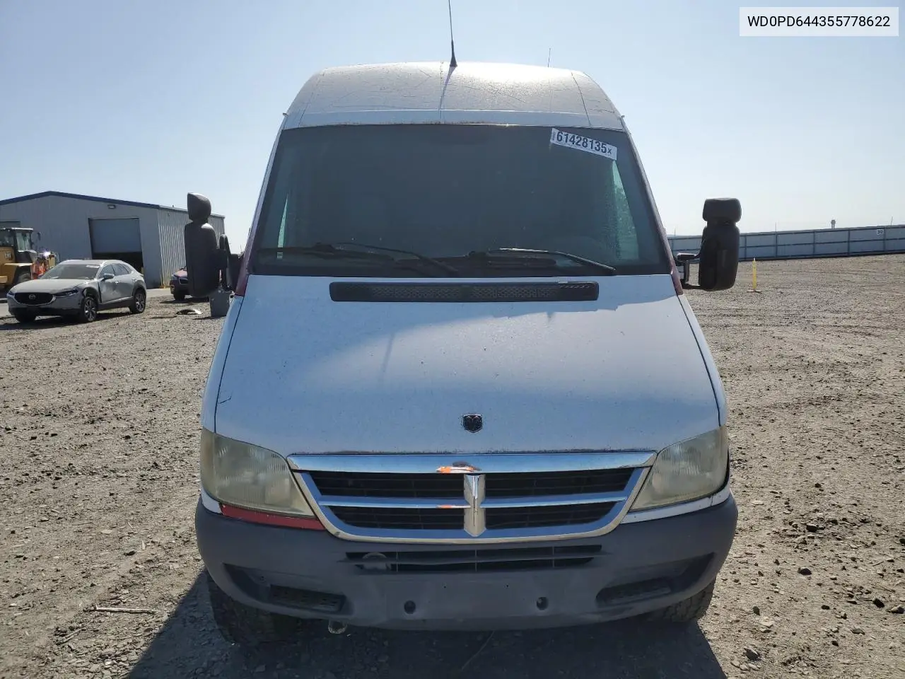 2005 Dodge Sprinter 2500 VIN: WD0PD644355778622 Lot: 61428135