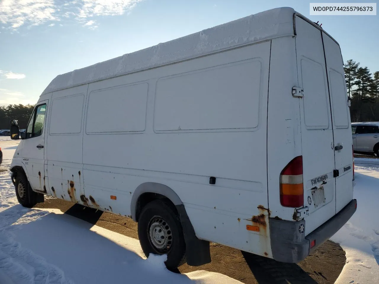 2005 Dodge Sprinter 2500 VIN: WD0PD744255796373 Lot: 87955155