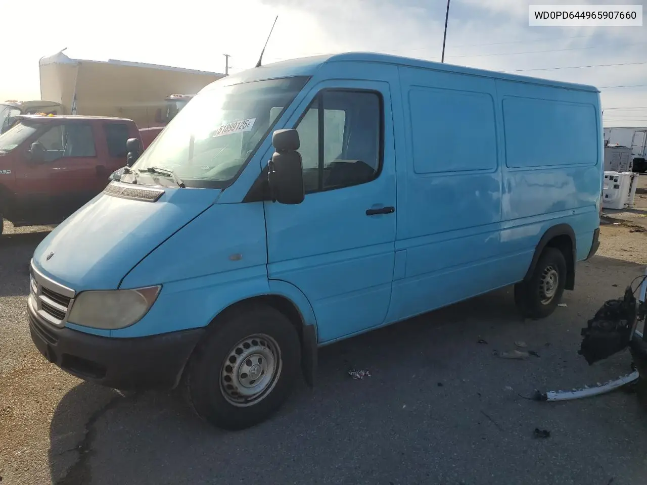 2006 Dodge Sprinter 2500 VIN: WD0PD644965907660 Lot: 51899125