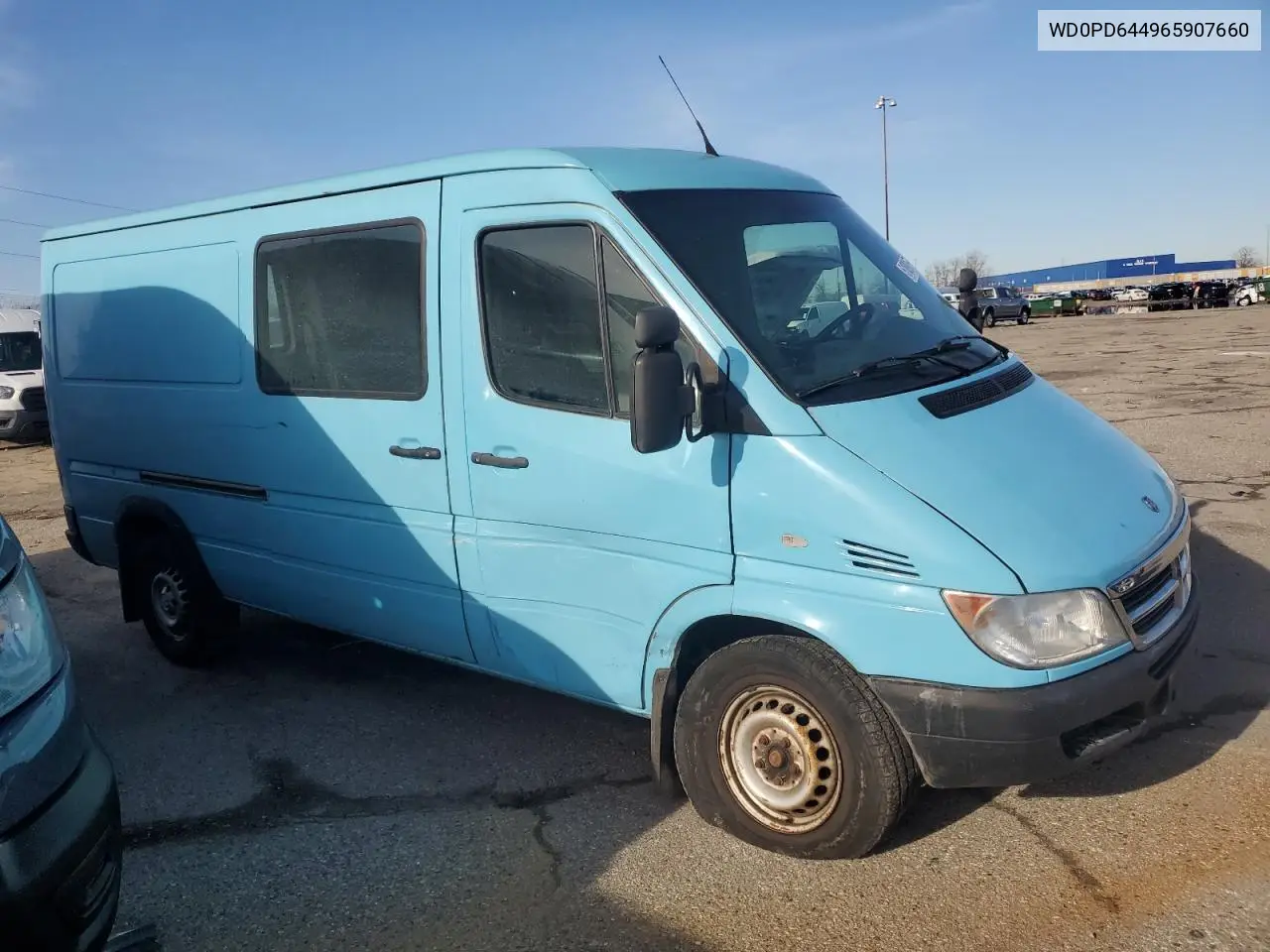 2006 Dodge Sprinter 2500 VIN: WD0PD644965907660 Lot: 51899125