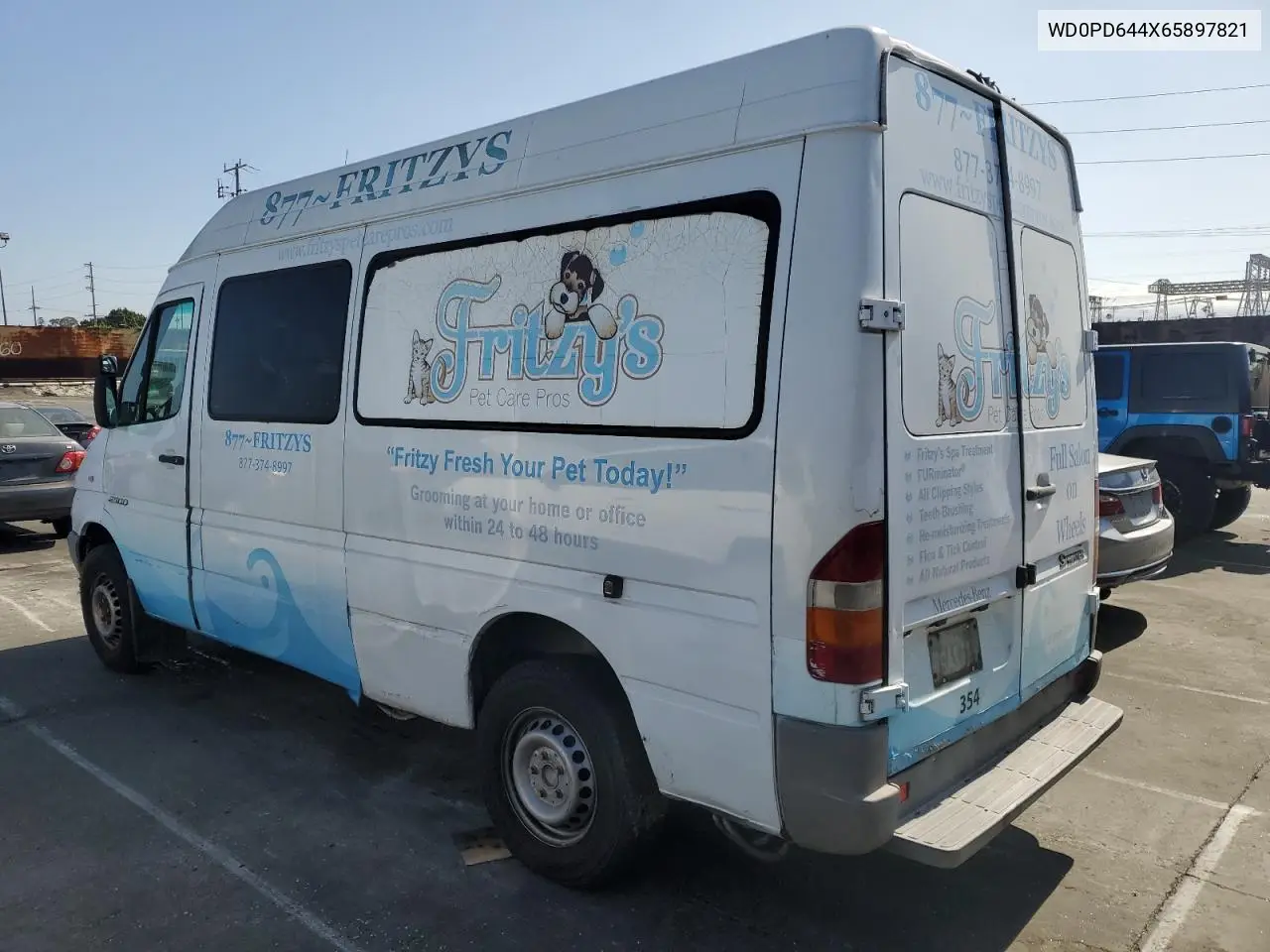 2006 Dodge Sprinter 2500 VIN: WD0PD644X65897821 Lot: 58540675