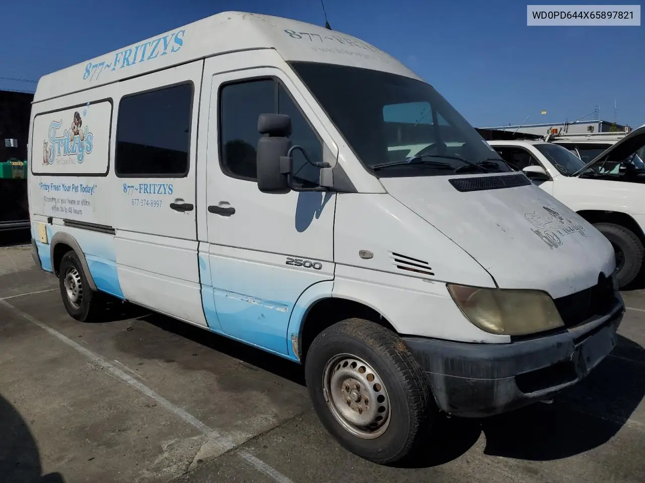 2006 Dodge Sprinter 2500 VIN: WD0PD644X65897821 Lot: 58540675
