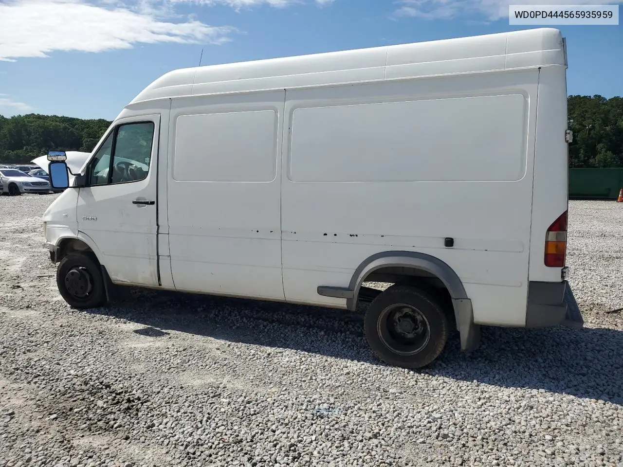 2006 Dodge Sprinter 3500 VIN: WD0PD444565935959 Lot: 60994715