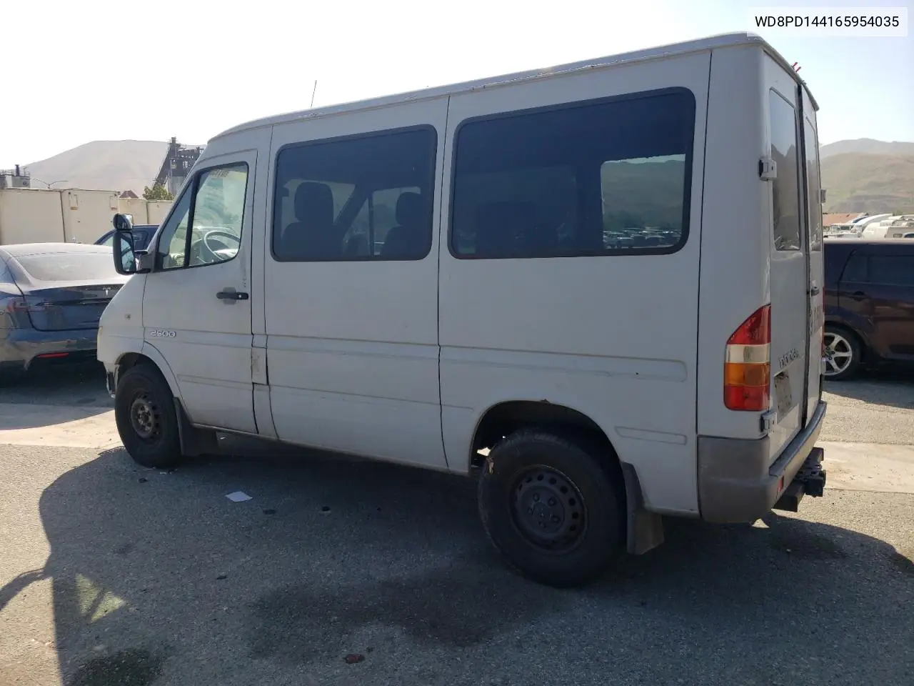 2006 Dodge Sprinter 2500 VIN: WD8PD144165954035 Lot: 61159625