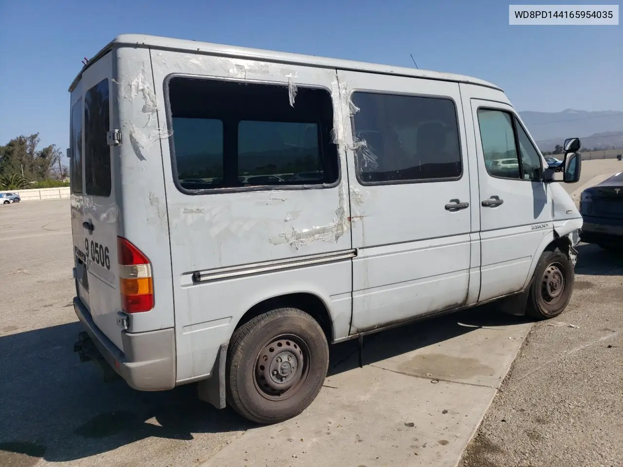 2006 Dodge Sprinter 2500 VIN: WD8PD144165954035 Lot: 61159625