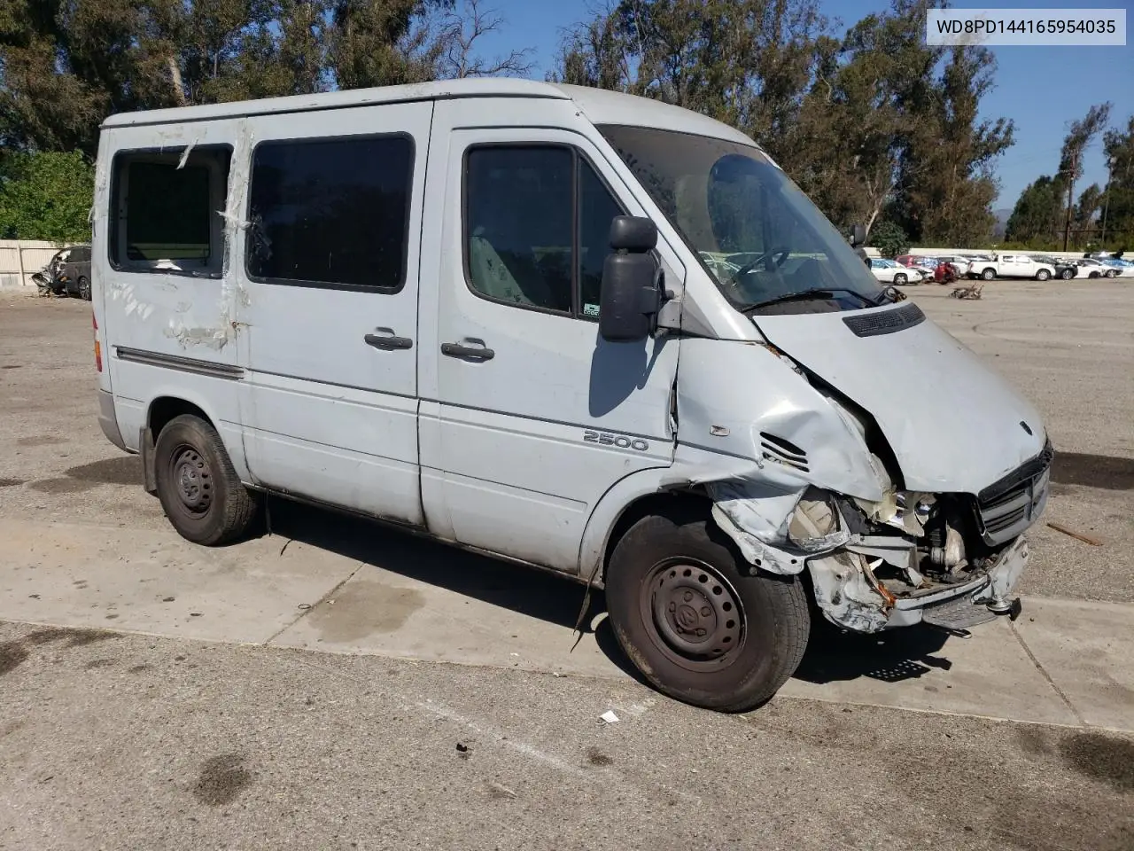 2006 Dodge Sprinter 2500 VIN: WD8PD144165954035 Lot: 61159625