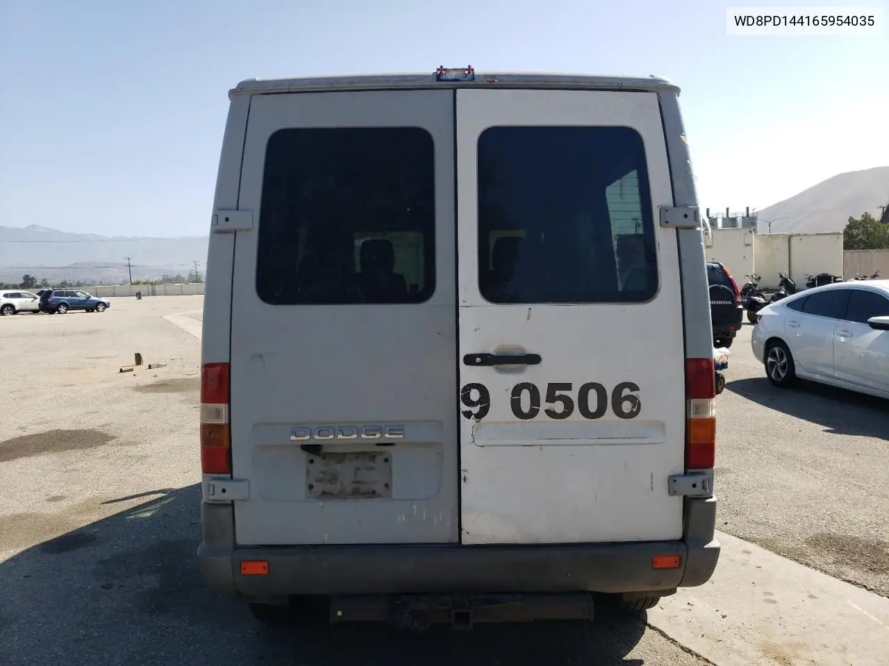 2006 Dodge Sprinter 2500 VIN: WD8PD144165954035 Lot: 61159625