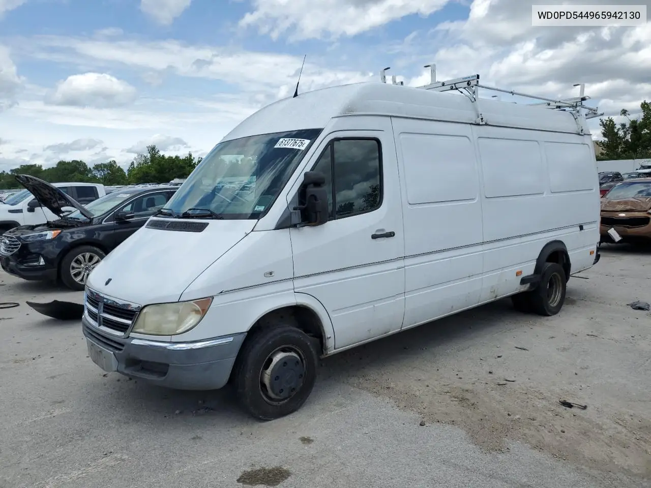 2006 Dodge Sprinter 3500 VIN: WD0PD544965942130 Lot: 61377675