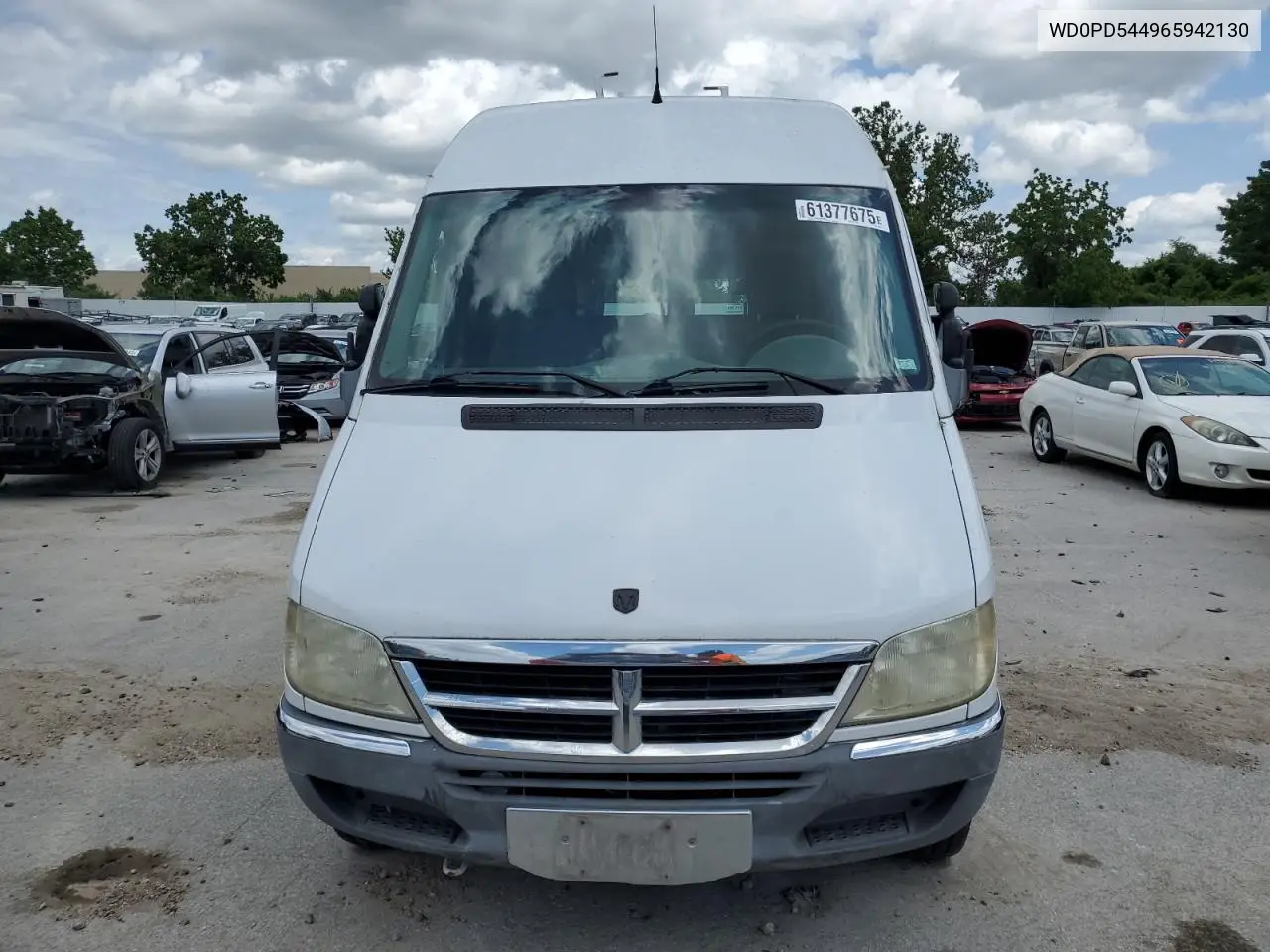 2006 Dodge Sprinter 3500 VIN: WD0PD544965942130 Lot: 61377675