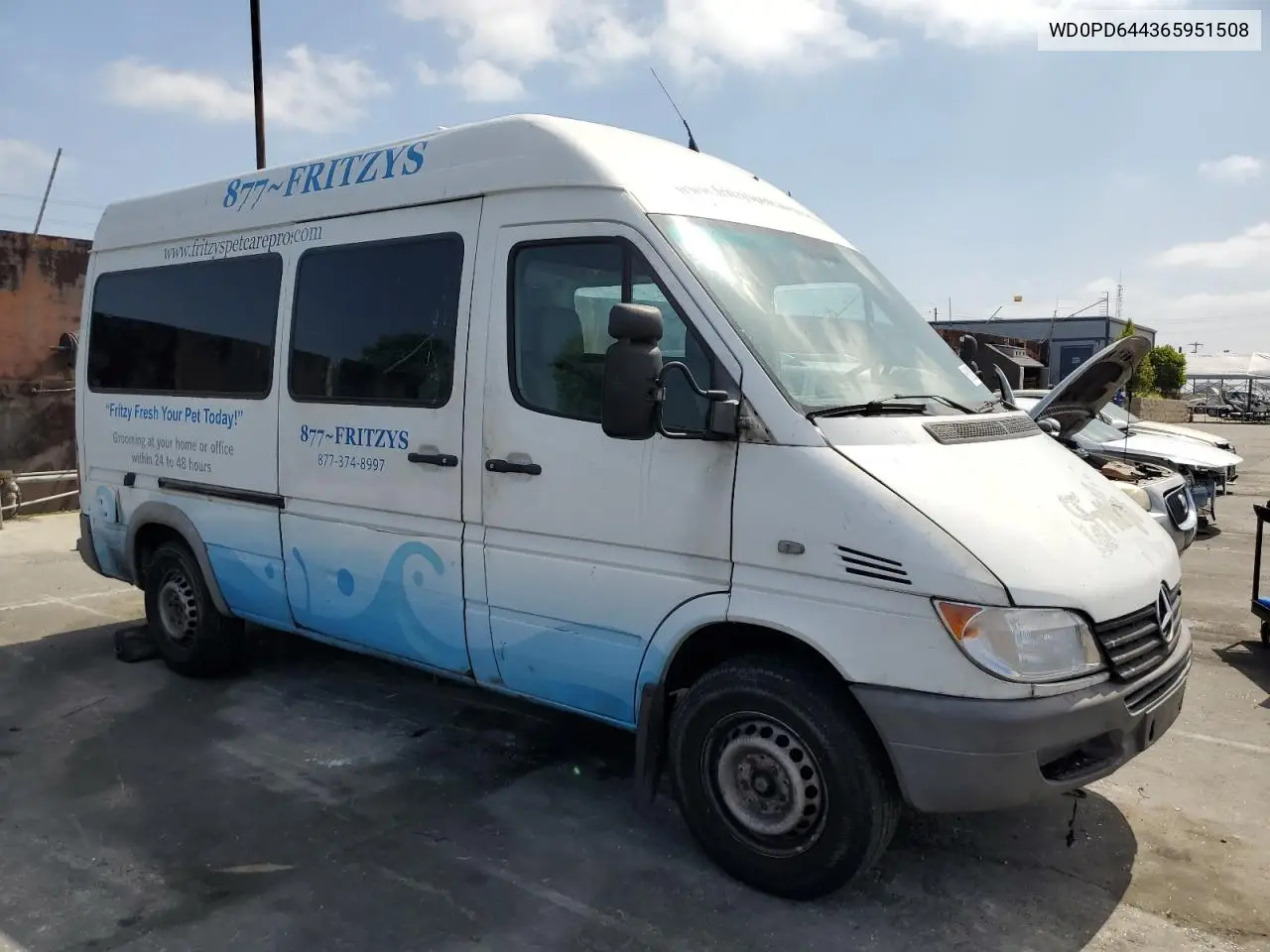 2006 Dodge Sprinter 2500 VIN: WD0PD644365951508 Lot: 61820635