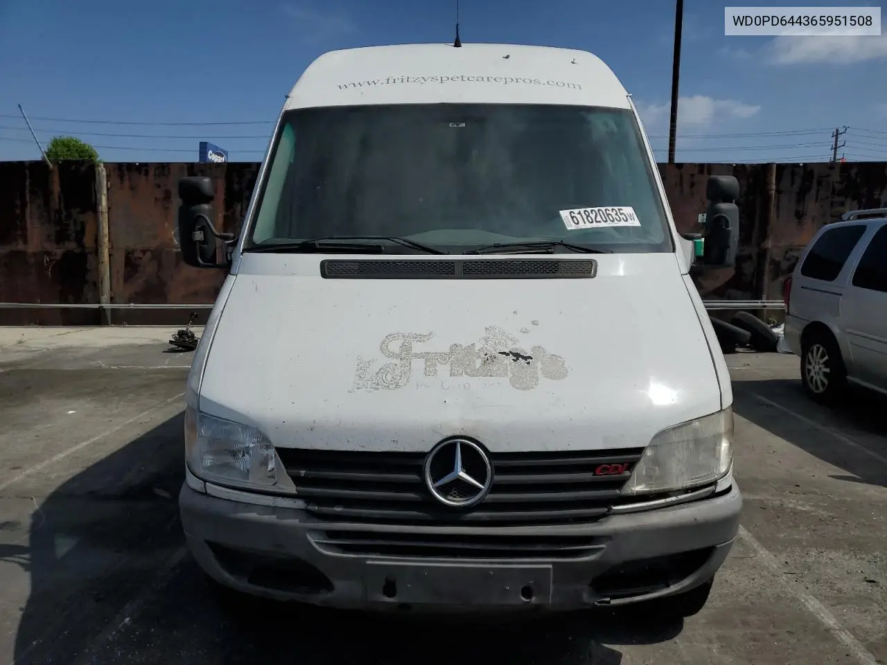 2006 Dodge Sprinter 2500 VIN: WD0PD644365951508 Lot: 61820635