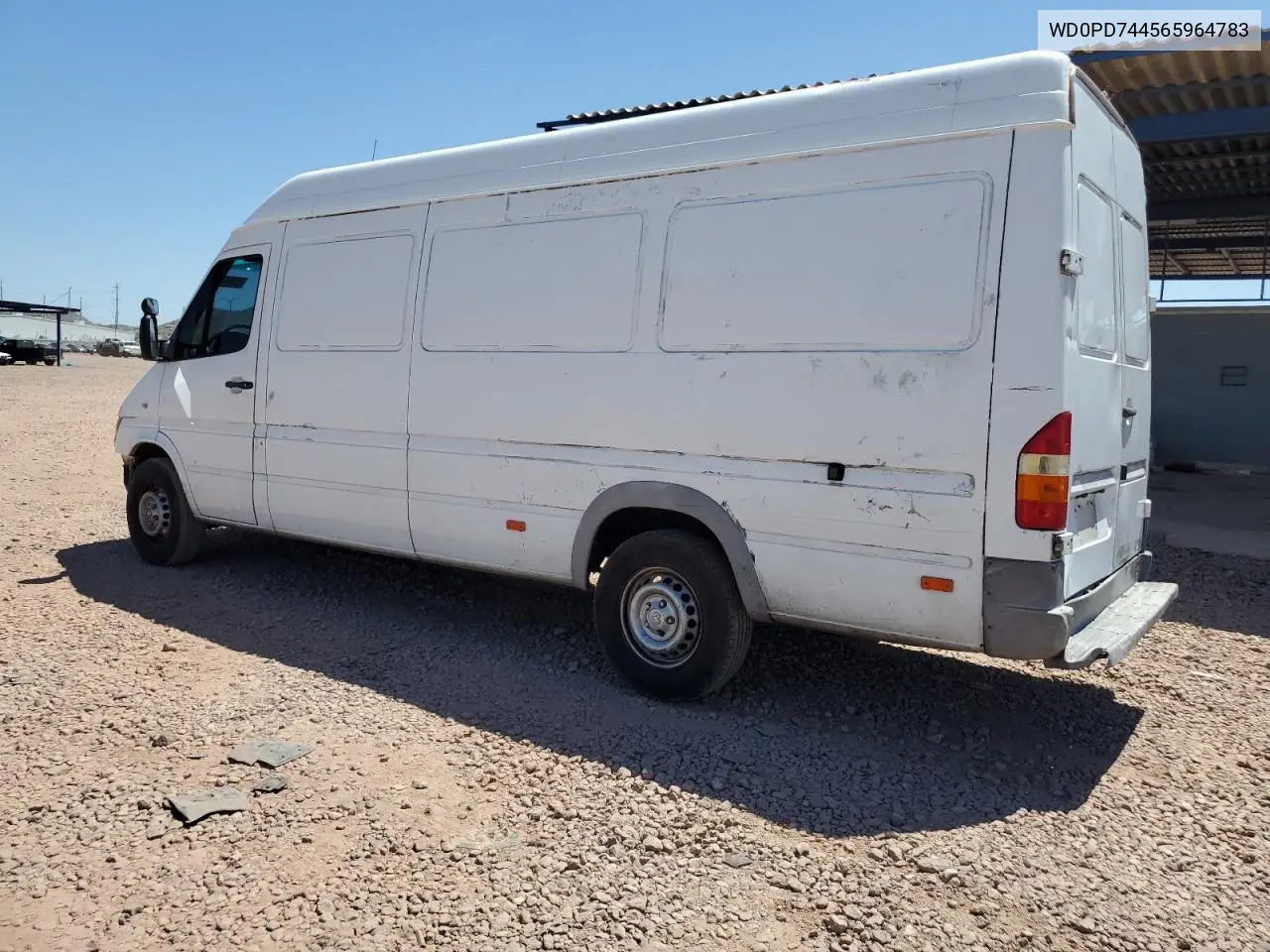 2006 Dodge Sprinter 2500 VIN: WD0PD744565964783 Lot: 61833715