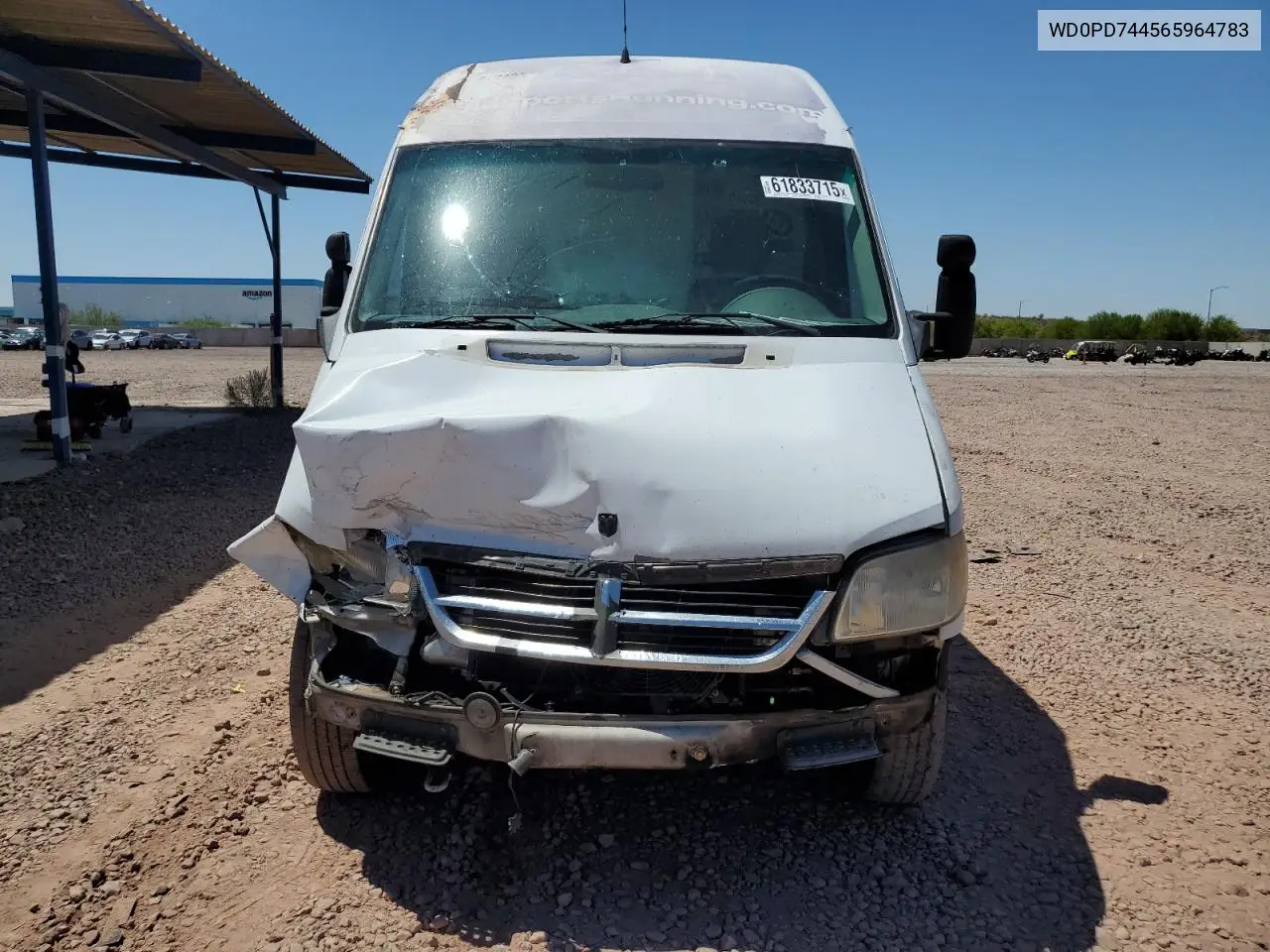 2006 Dodge Sprinter 2500 VIN: WD0PD744565964783 Lot: 61833715