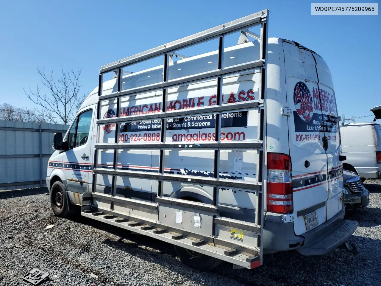 2007 Dodge Sprinter 2500 VIN: WD0PE745775209965 Lot: 49438335
