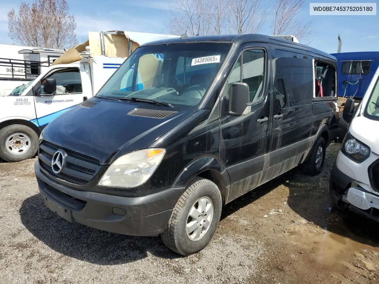 2007 Dodge Sprinter 2500 VIN: WD0BE745375205180 Lot: 54389065
