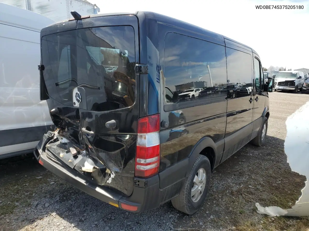 2007 Dodge Sprinter 2500 VIN: WD0BE745375205180 Lot: 54389065
