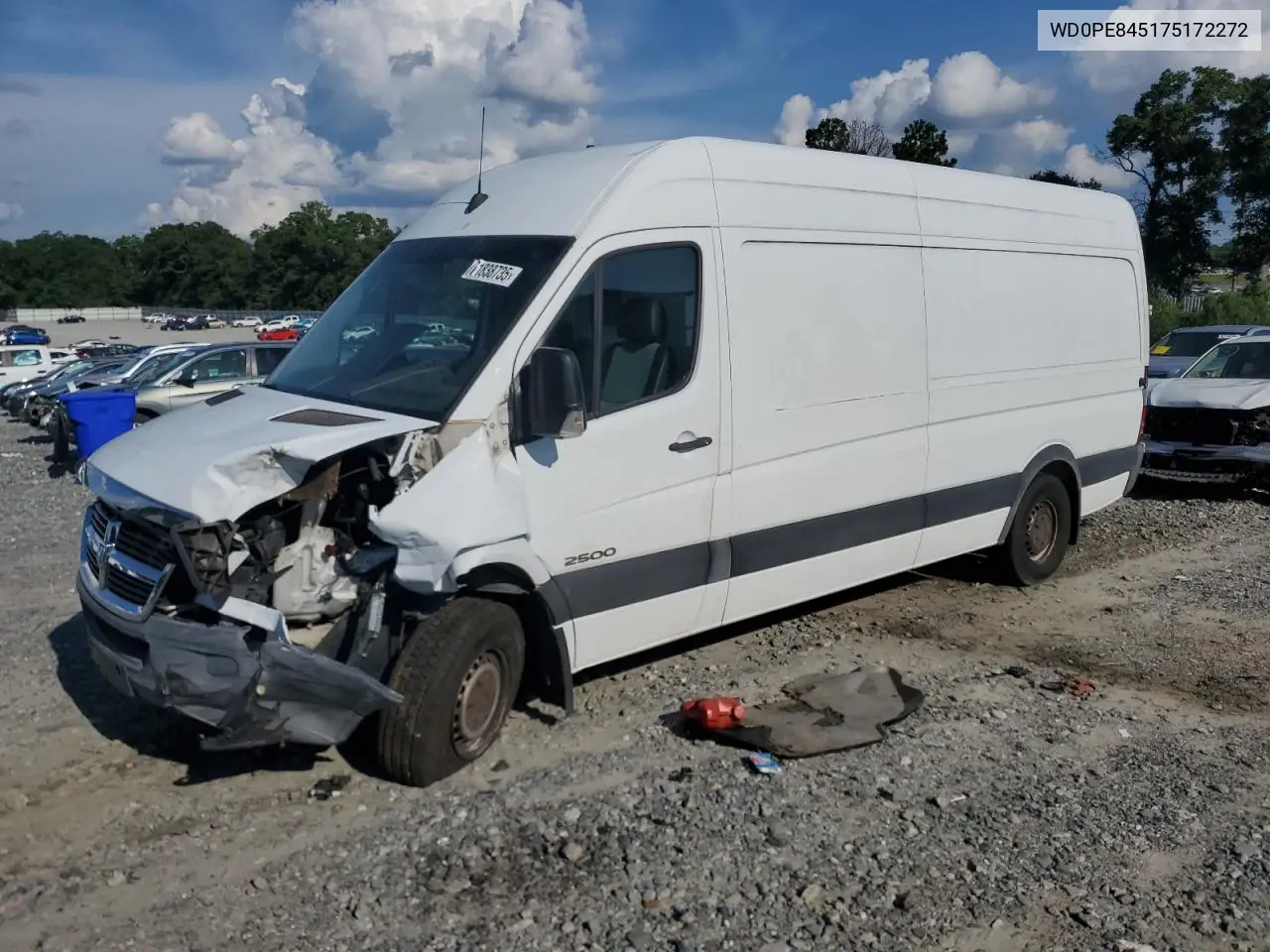 2007 Dodge Sprinter 2500 VIN: WD0PE845175172272 Lot: 61838735