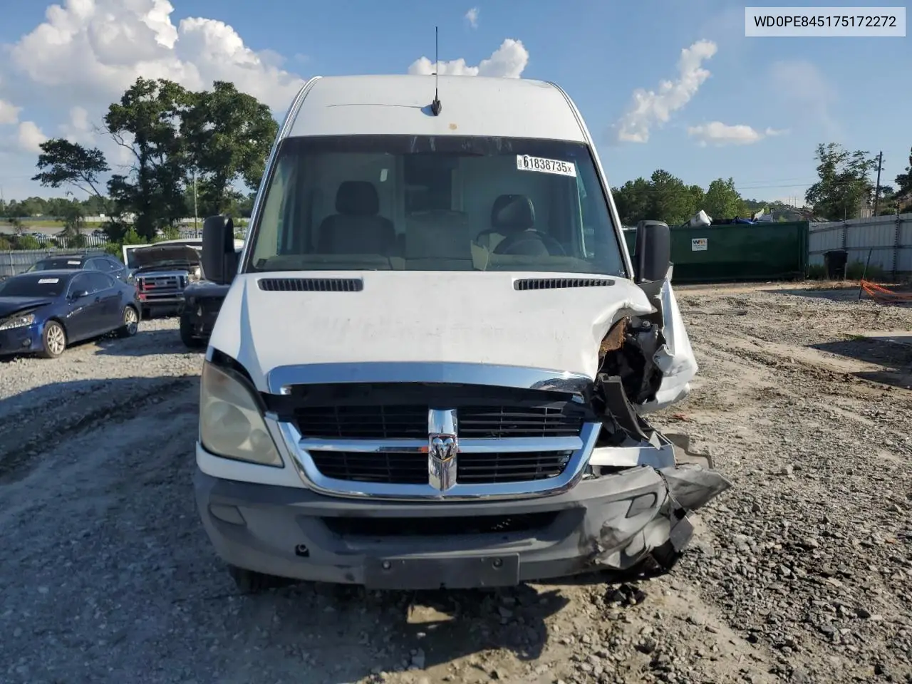 2007 Dodge Sprinter 2500 VIN: WD0PE845175172272 Lot: 61838735