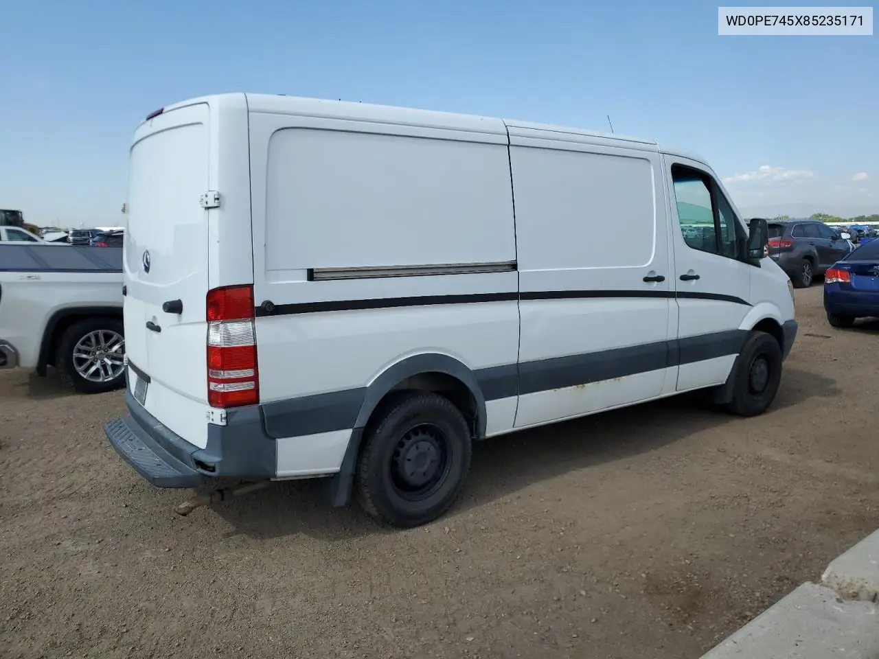 2008 Dodge Sprinter 2500 VIN: WD0PE745X85235171 Lot: 63686625