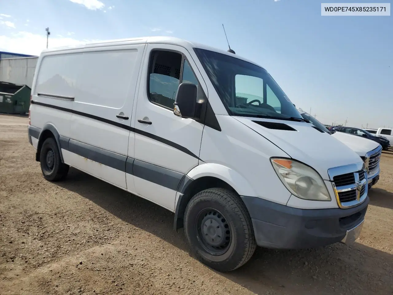 2008 Dodge Sprinter 2500 VIN: WD0PE745X85235171 Lot: 63686625