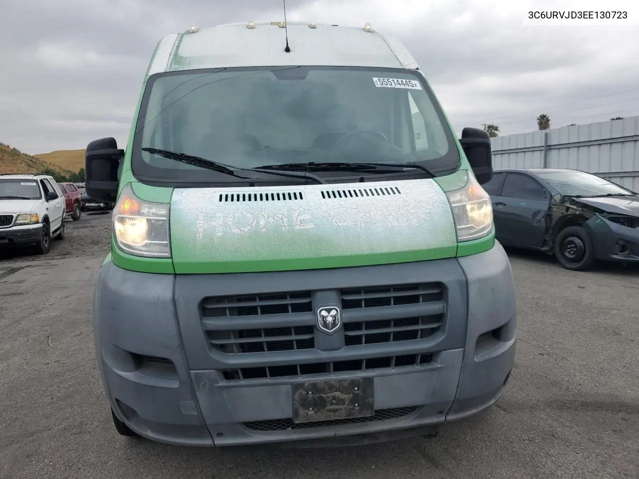 2014 Ram Promaster 3500 3500 High VIN: 3C6URVJD3EE130723 Lot: 55514445
