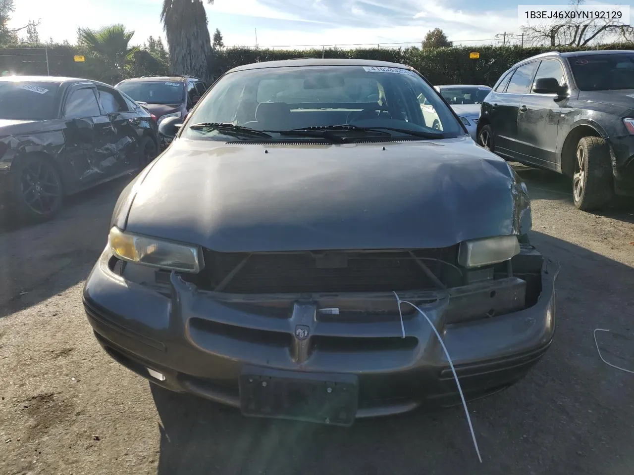 2000 Dodge Stratus Se VIN: 1B3EJ46X0YN192129 Lot: 41653325