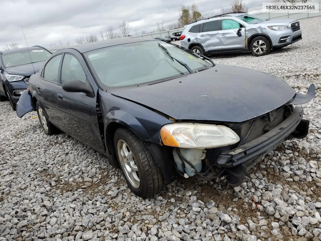 2002 Dodge Stratus Se Plus VIN: 1B3EL46X32N237565 Lot: 46425364