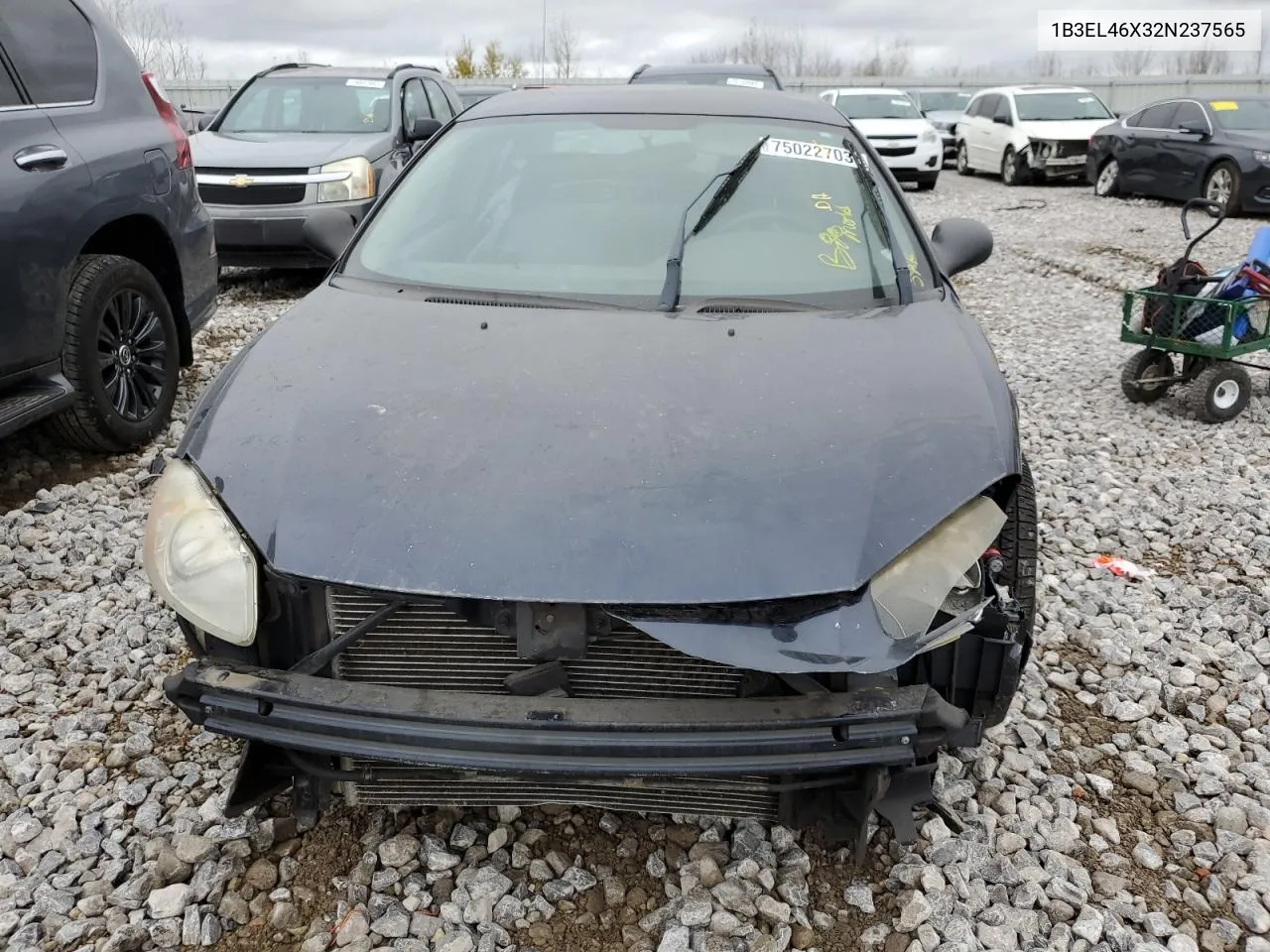 2002 Dodge Stratus Se Plus VIN: 1B3EL46X32N237565 Lot: 46425364