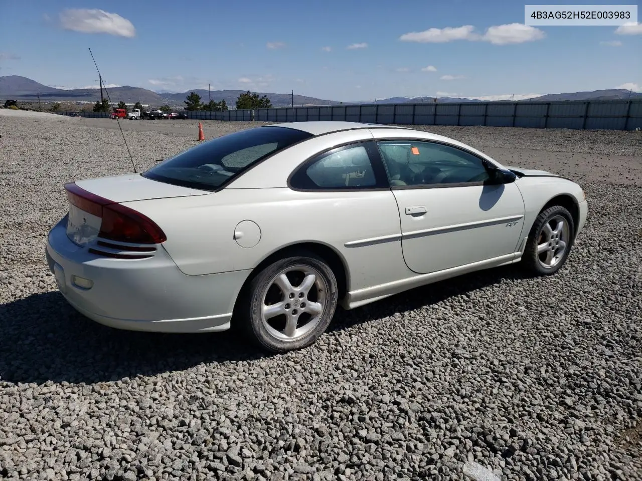 2002 Dodge Stratus R/T VIN: 4B3AG52H52E003983 Lot: 54140395